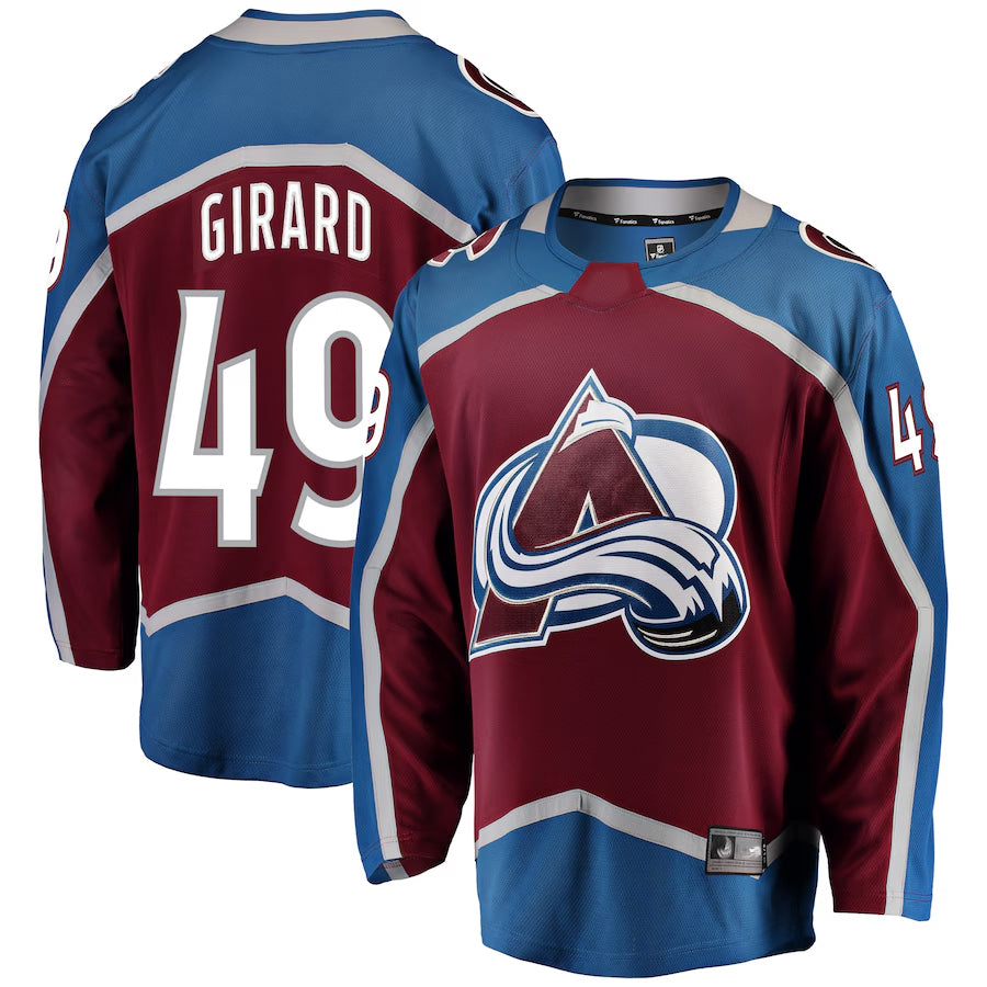 Custom #49 GIRARD Pro Stitched Jersey - Premium Edition
