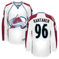 Custom #96 White COL Hockey Shirt Top