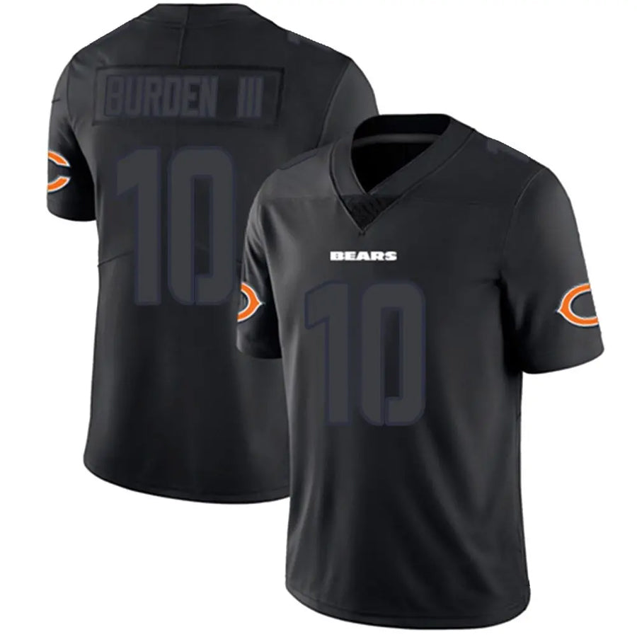 Custom #10 BURDEN Pro Stitched Jersey - Premium Edition