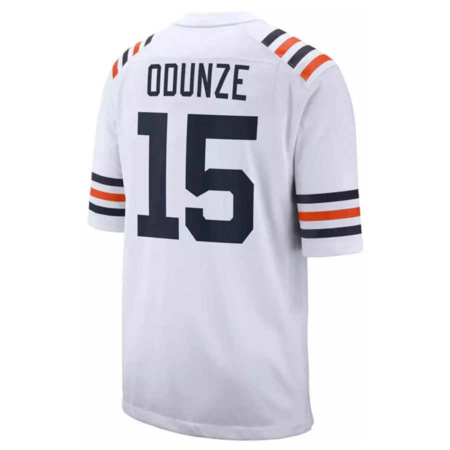Custom #15 White CHI Football Shirt Top