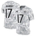 Custom #17 CHI Football Shirt Top
