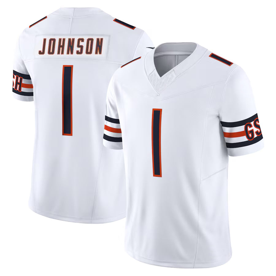 Custom #1 JOHNSON Pro Stitched Jersey - Premium Edition