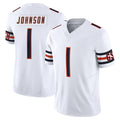 Custom #1 JOHNSON Pro Stitched Jersey - Premium Edition