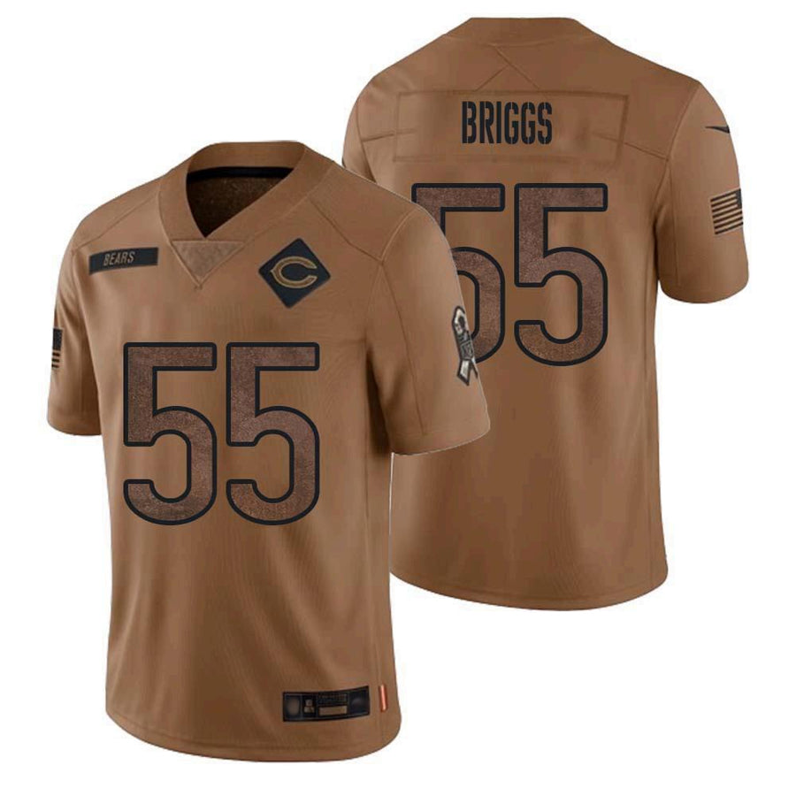 Custom #55 BRIGGS Pro Stitched Jersey - Premium Edition