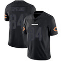 Custom #84 Black CHI Football Shirt Top
