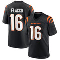 Custom #16 Black CIN Football Shirt Top