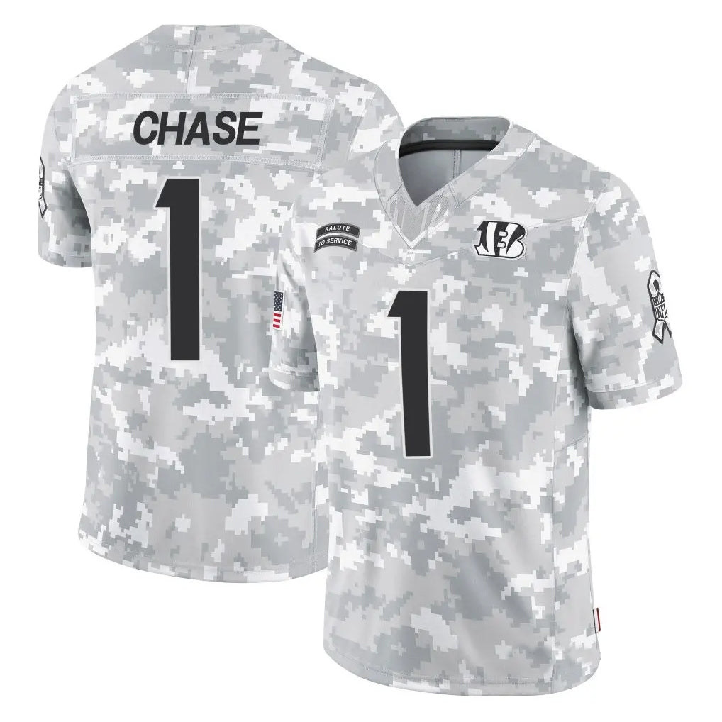 Custom #1 CIN Football Shirt Top
