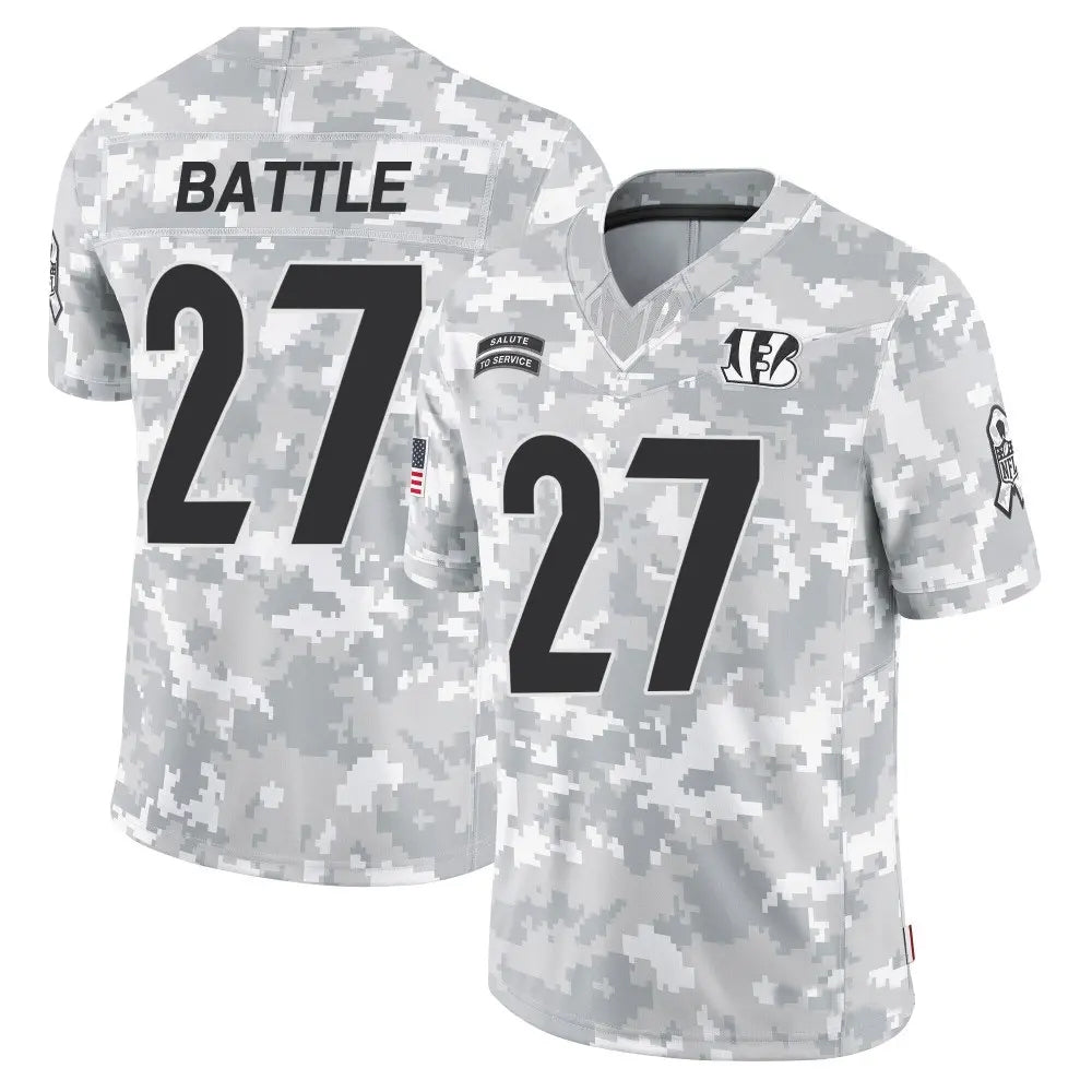 Custom #27 BATTLE Pro Stitched Jersey - Premium Edition