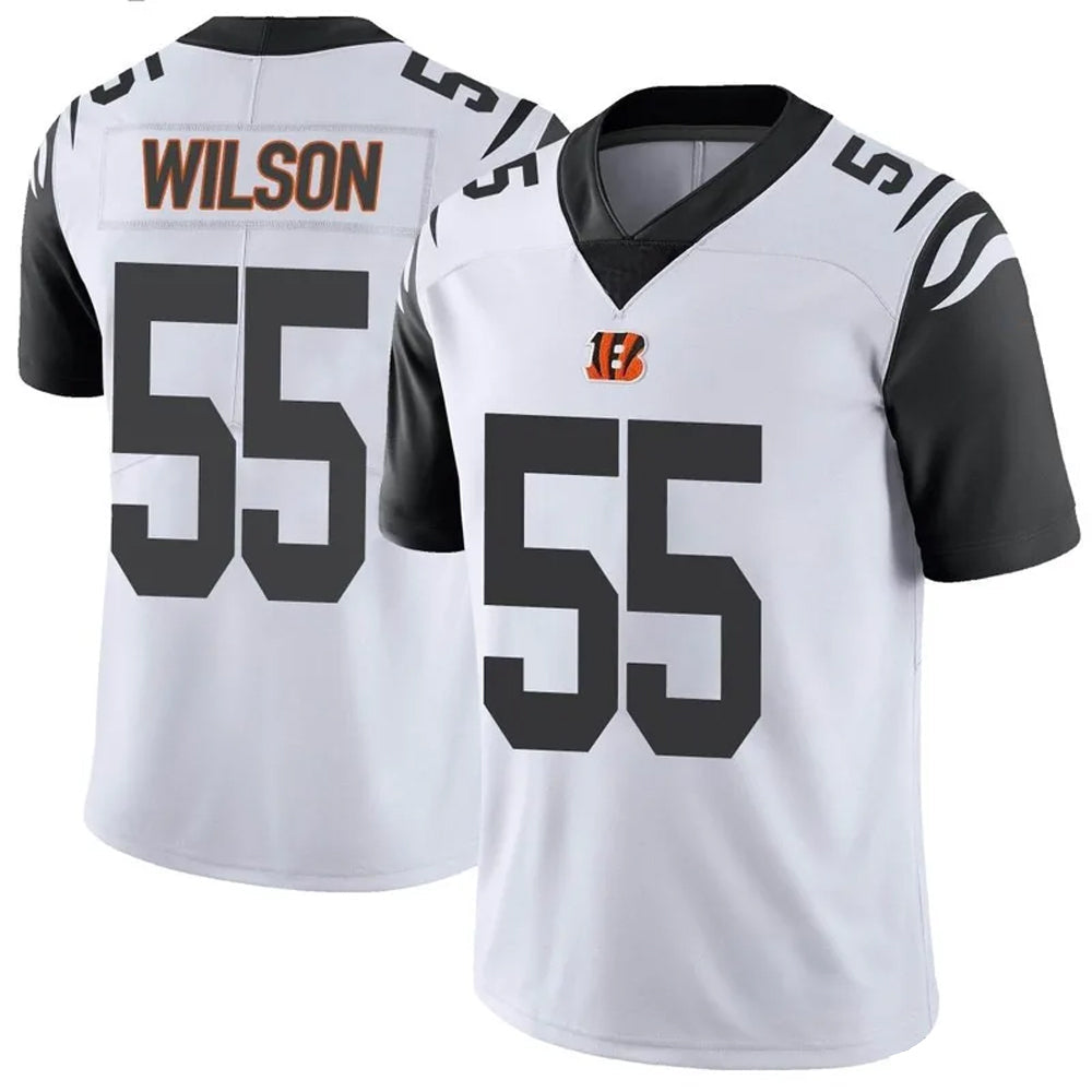 Custom #55 WILSON Pro Stitched Jersey - Premium Edition