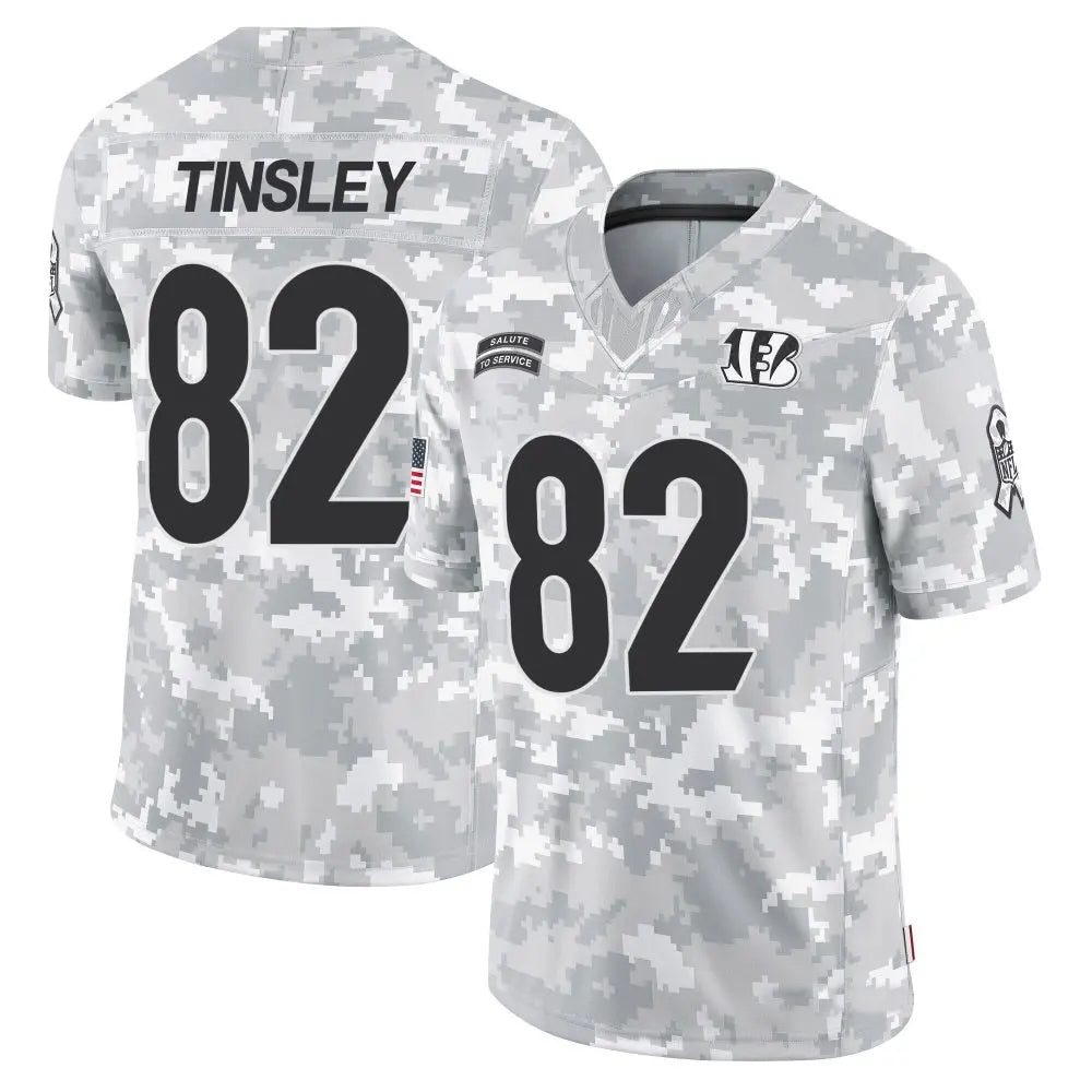 Custom #82 CIN Football Shirt Top