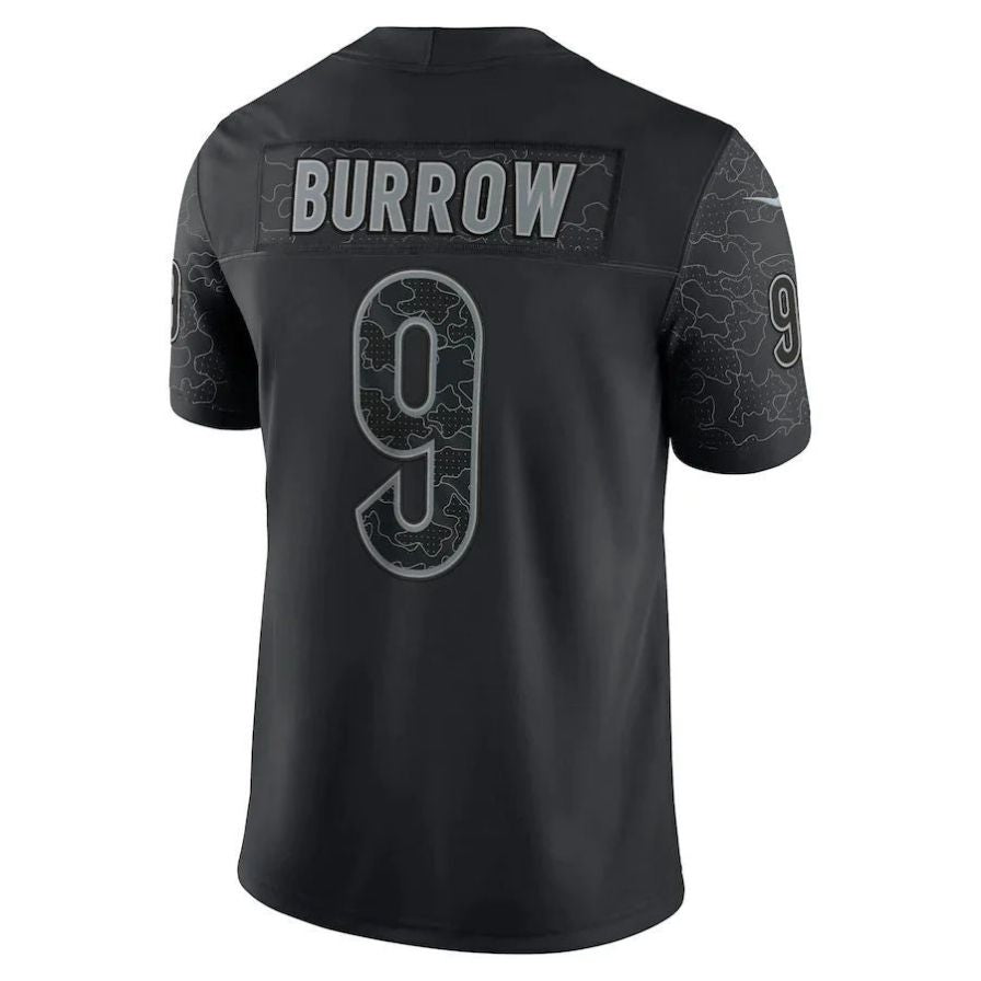 Custom #9 BURROW Pro Stitched Jersey - Premium Edition