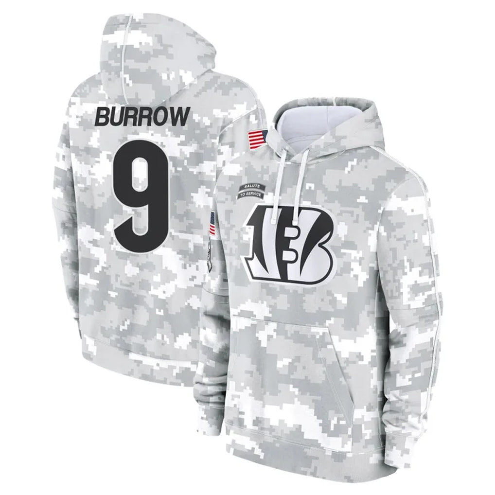 Custom #9 BURROW Pro Stitched Jersey - Premium Edition
