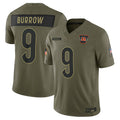 Custom #9 BURROW Pro Stitched Jersey - Premium Edition