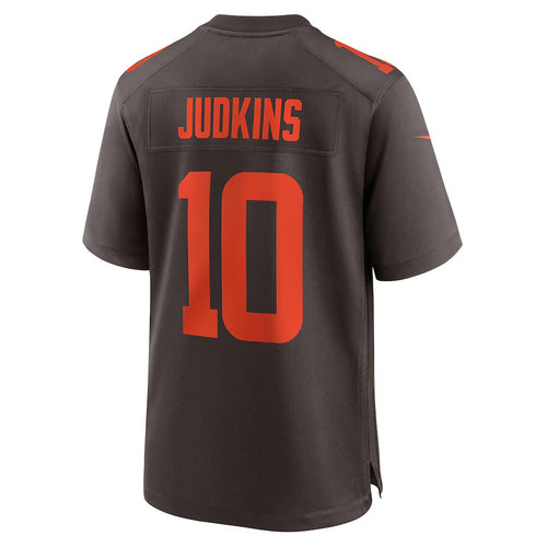 Custom #10 Brown CLE Football Shirt Top