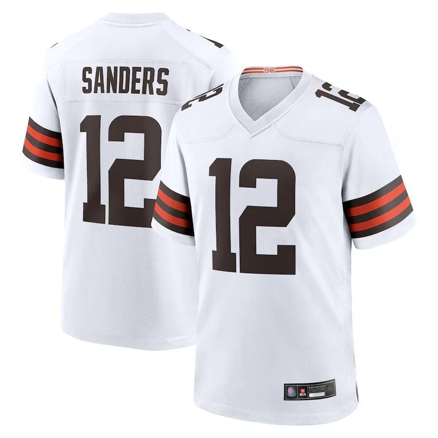 Custom #12 SANDERS Pro Stitched Jersey - Premium Edition