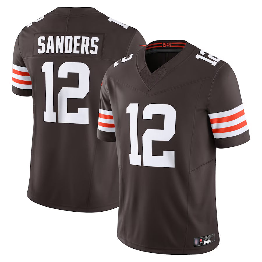 Custom #12 SANDERS Pro Stitched Jersey - Premium Edition