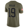 Custom #19 KOSAR Pro Stitched Jersey - Premium Edition