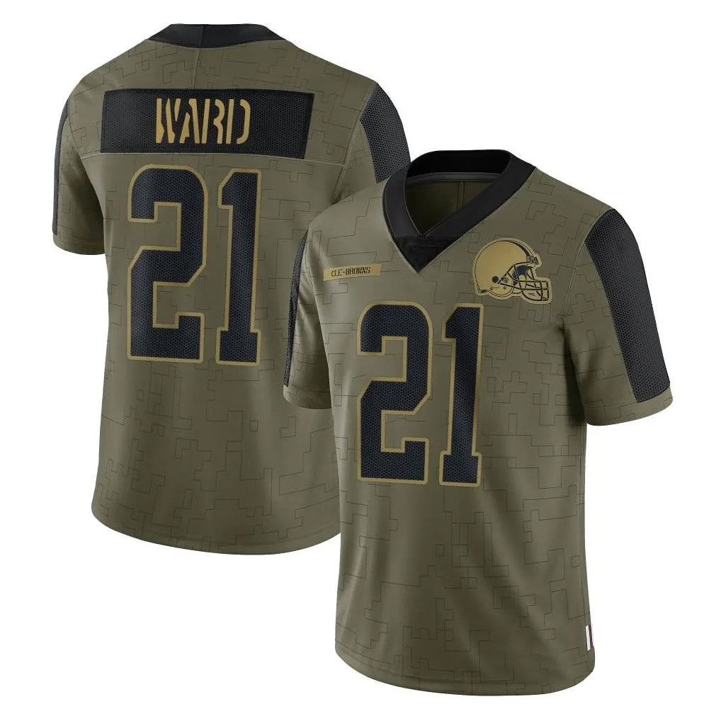 Custom #21 WARD Pro Stitched Jersey - Premium Edition