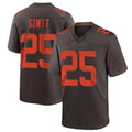 Custom #25 Brown CLE Football Shirt Top