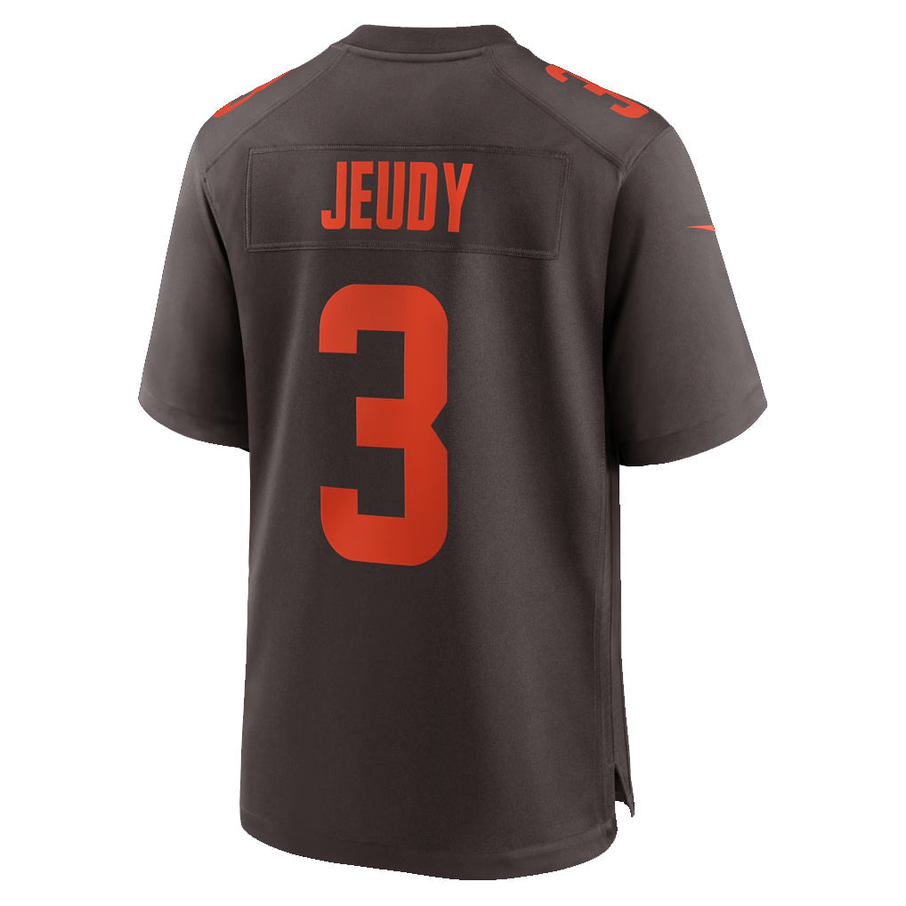 Custom #3 JEUDY Pro Stitched Jersey - Premium Edition