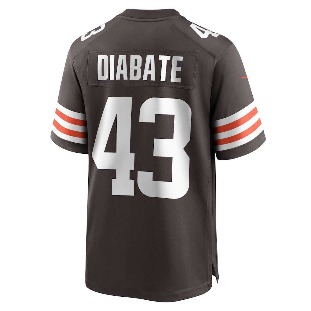 Custom #43 DIABATE Pro Stitched Jersey - Premium Edition