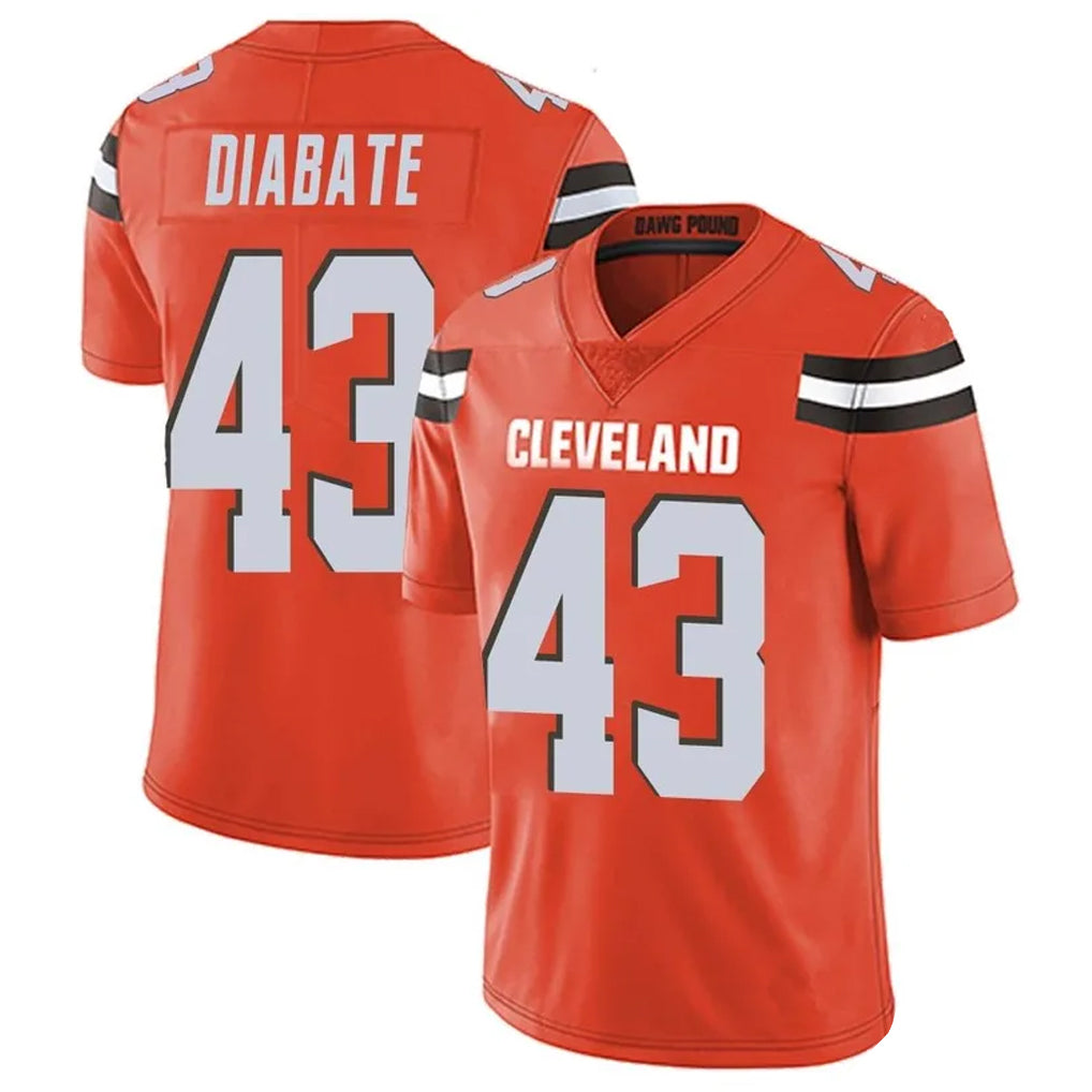Custom #43 DIABATE Pro Stitched Jersey - Premium Edition
