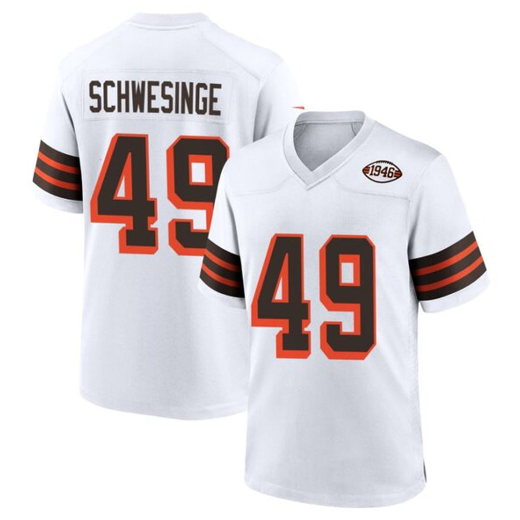 Custom #49 SCHWESINGER Pro Stitched Jersey - Premium Edition