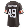 Custom #49 SCHWESINGER Pro Stitched Jersey - Premium Edition