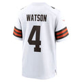 Custom #4 White CLE Football Shirt Top