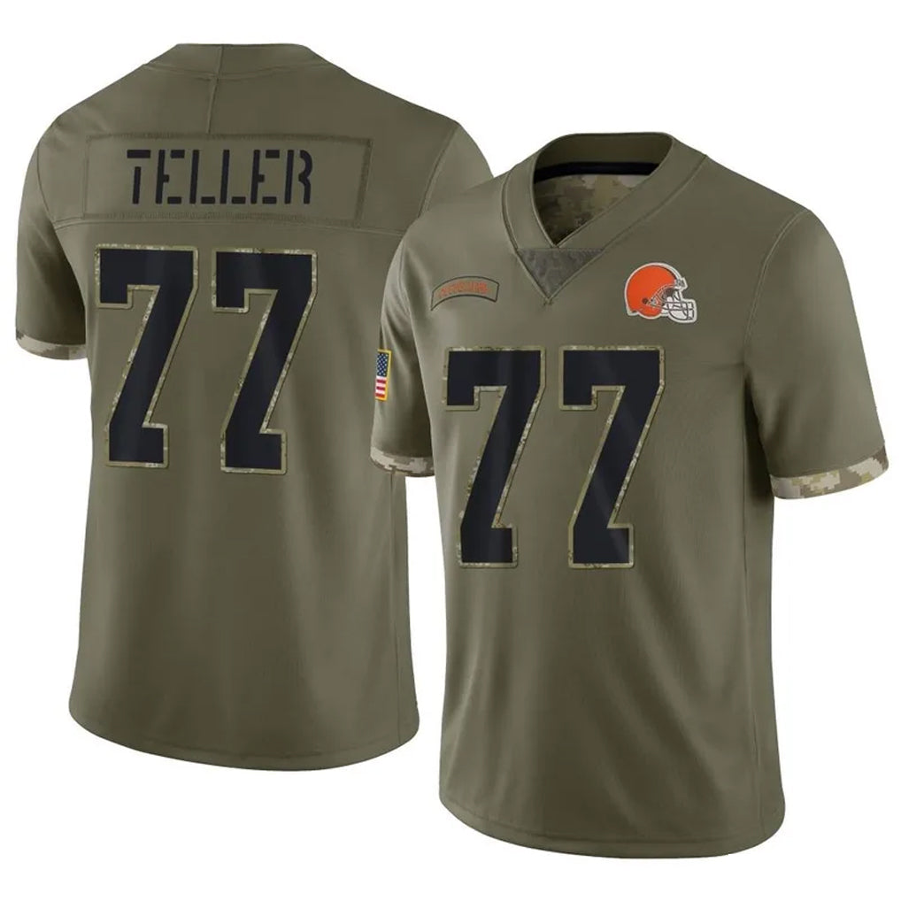 Custom #77 TELLER Pro Stitched Jersey - Premium Edition