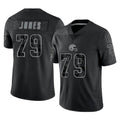 Custom #79 Black CLE Football Shirt Top