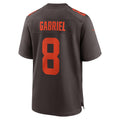 Custom #8 Brown CLE Football Shirt Top