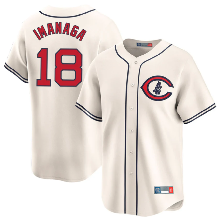Custom #18 Blue CHC Baseball Shirt Top