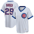 Custom #29 White CHC Baseball Shirt Top