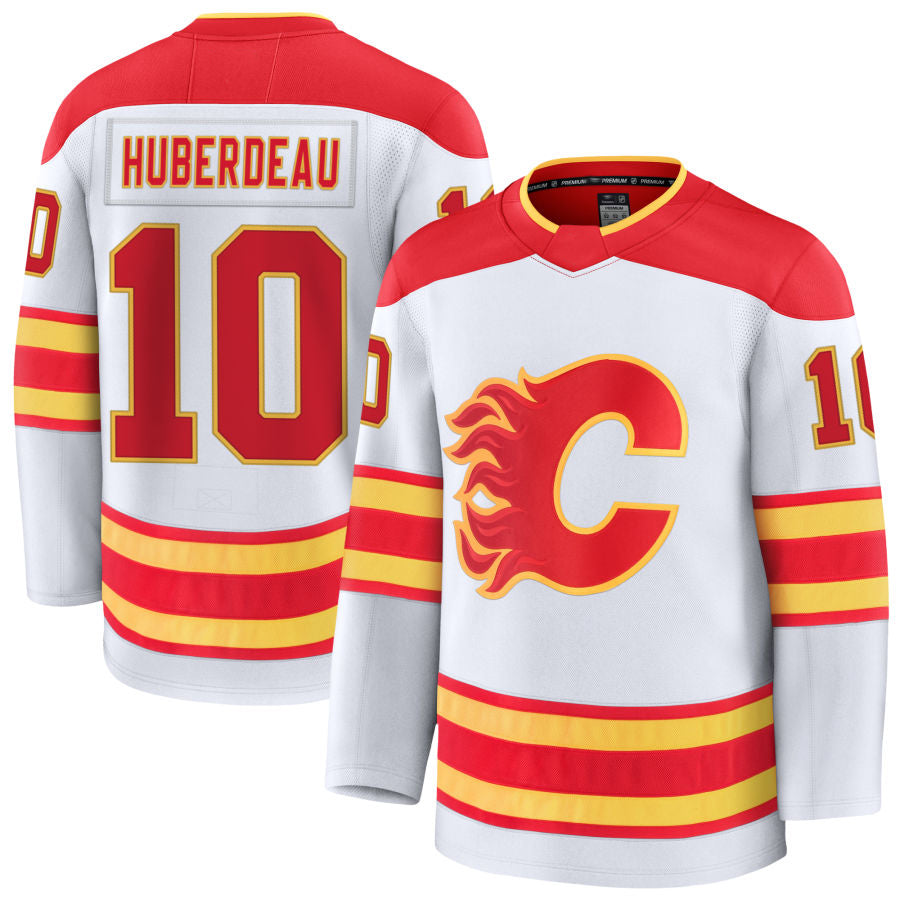 Custom #10 HUBERDEAU Pro Stitched Jersey - Premium Edition