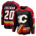 Custom #20 Black Retro CGY Hockey Shirt Top