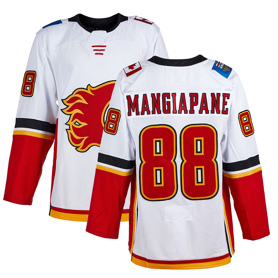 Custom #88 White CGY Hockey Shirt Top