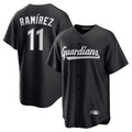 Custom #11 Black CLE Baseball Shirt Top