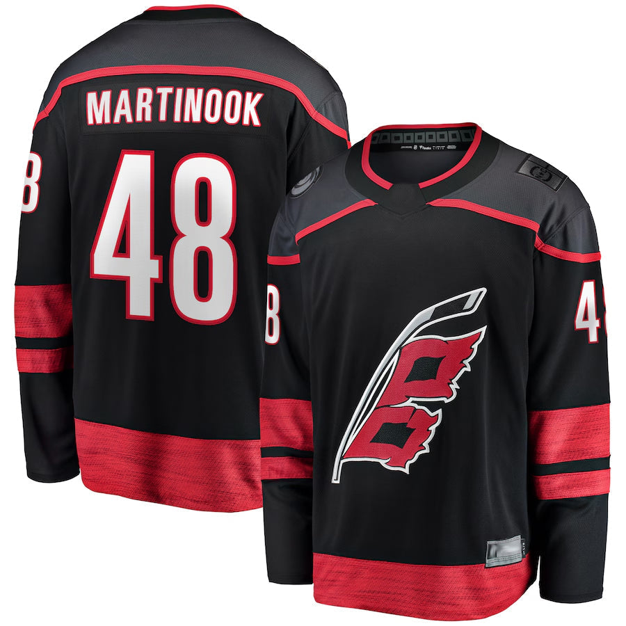 Custom #48 Black CAR Hockey Shirt Top