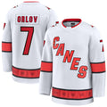 Custom #7 White CAR Hockey Shirt Top