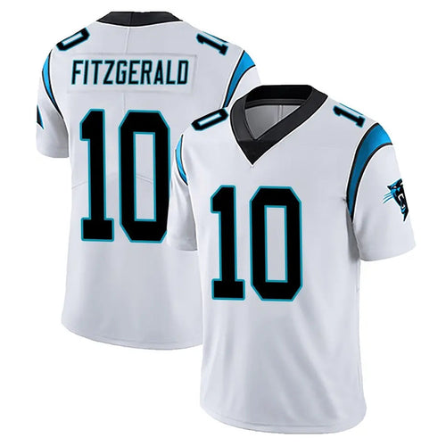 Custom #10 White CAR Football Shirt Top