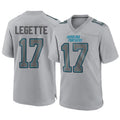 Custom #17 Grey CAR Football Shirt Top