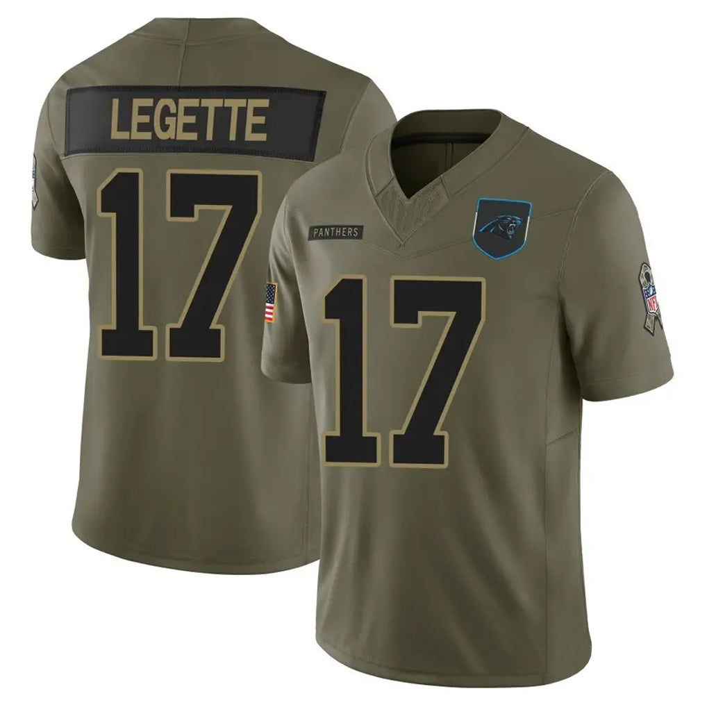 Custom #17 Olive CAR Football Shirt Top