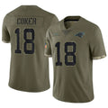 Custom #18 COKER Pro Stitched Jersey - Premium Edition