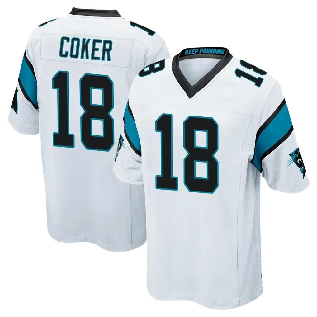 Custom #18 COKER Pro Stitched Jersey - Premium Edition