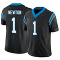 Custom #1 Black CAR Football Shirt Top