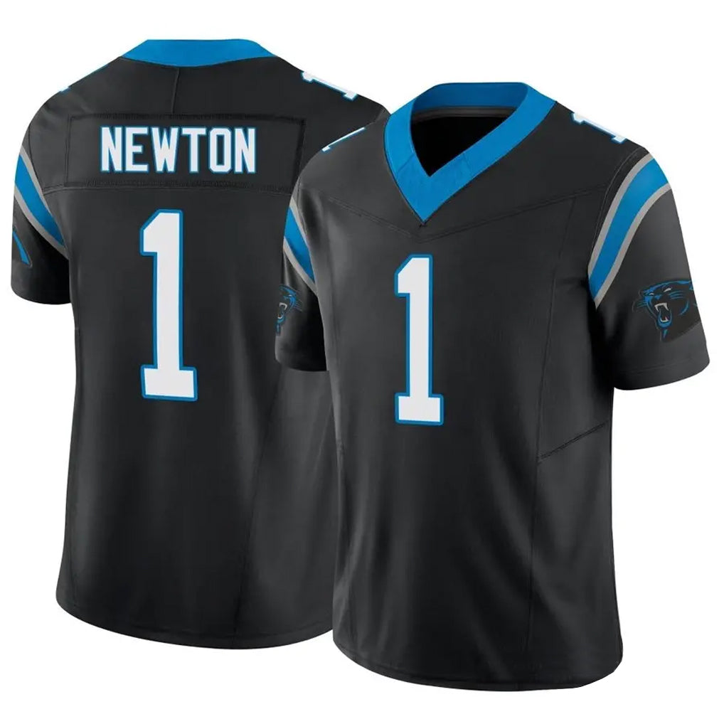 Custom #1 Black CAR Football Shirt Top