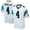 Custom #4 White CAR Football Shirt Top