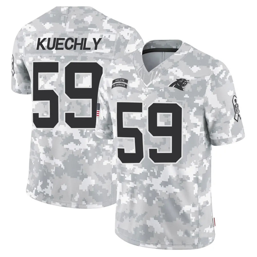 Custom #59 KUECHLY Pro Stitched Jersey - Premium Edition