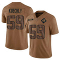 Custom #59 Brown CAR Football Shirt Top